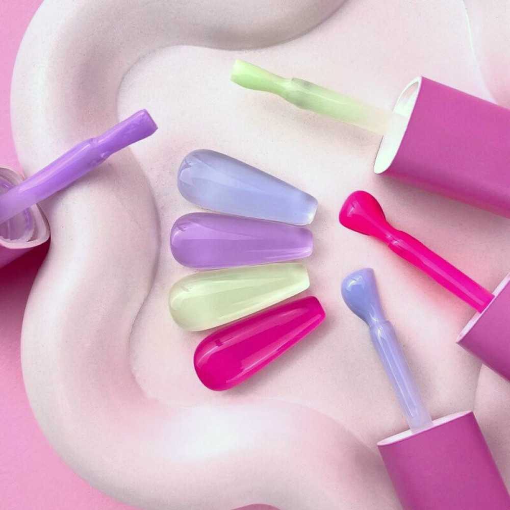 Жидкий гель Luna Light Acrygel 49 для наращивания лиловая нежность 13 мл