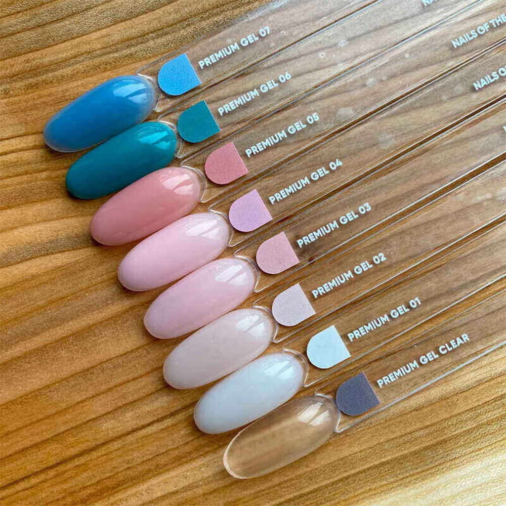Гель будівельний Nails Of The Day Premium Gel 04. світло-рожевий френч. 30 мл