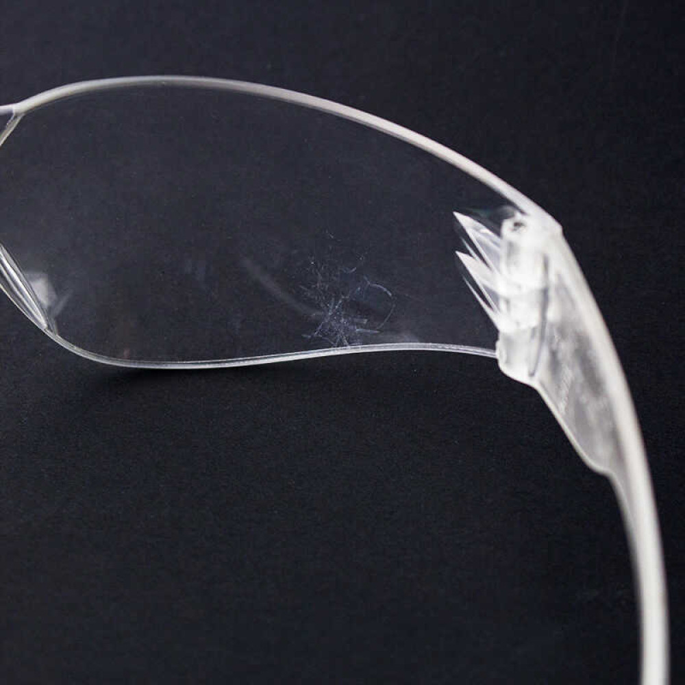 Защитные очки для мастера маникюра и педикюра Century, прозрачные, с матовыми дугами