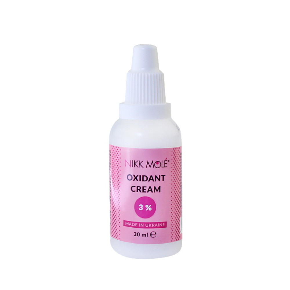 Окислитель кремовый Nikk Mole Oxidant Cream 3%. 30 мл