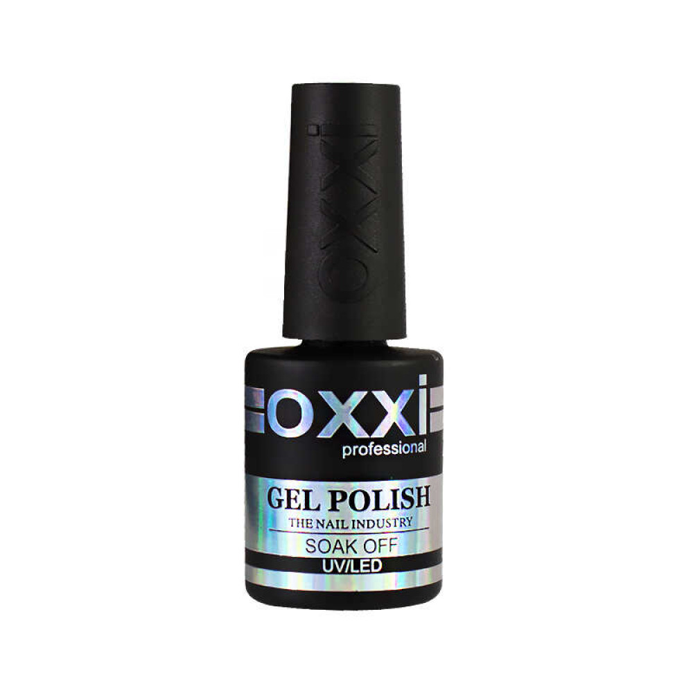 Топ для гель-лака без липкого слоя Oxxi Professional No Wipe Top Coat Crystal UV. 10 мл