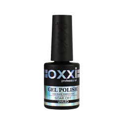 Топ для гель-лака без липкого слоя Oxxi Professional No Wipe Top Coat Crystal UV. 10 мл