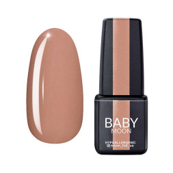 Гель-лак Baby Moon Pastel 002 розовый капучино с мелким шиммером. 6 мл
