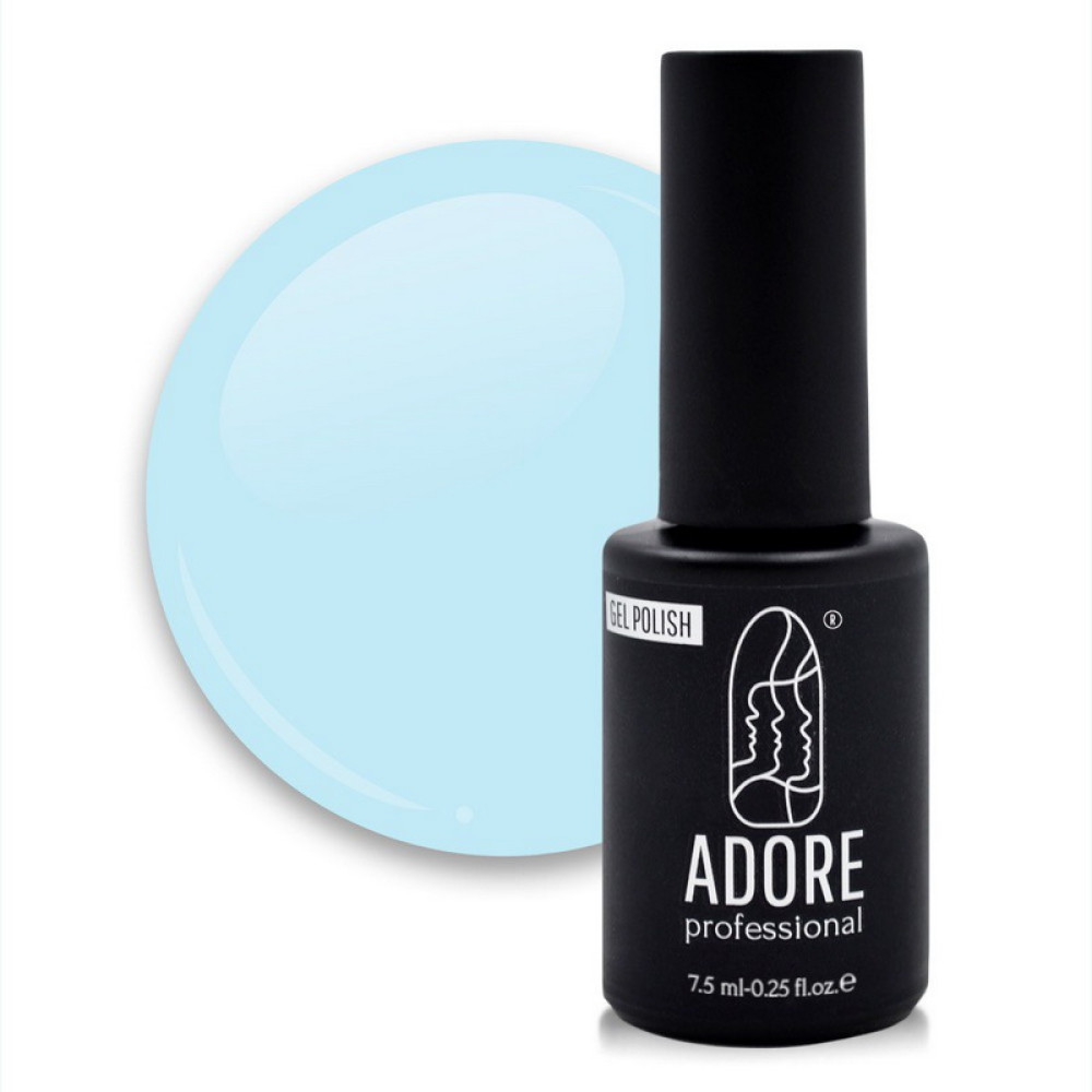 Гель-лак Adore Professional Pastel P-11 Soft Azure пастельний блакитний. 7.5 мл