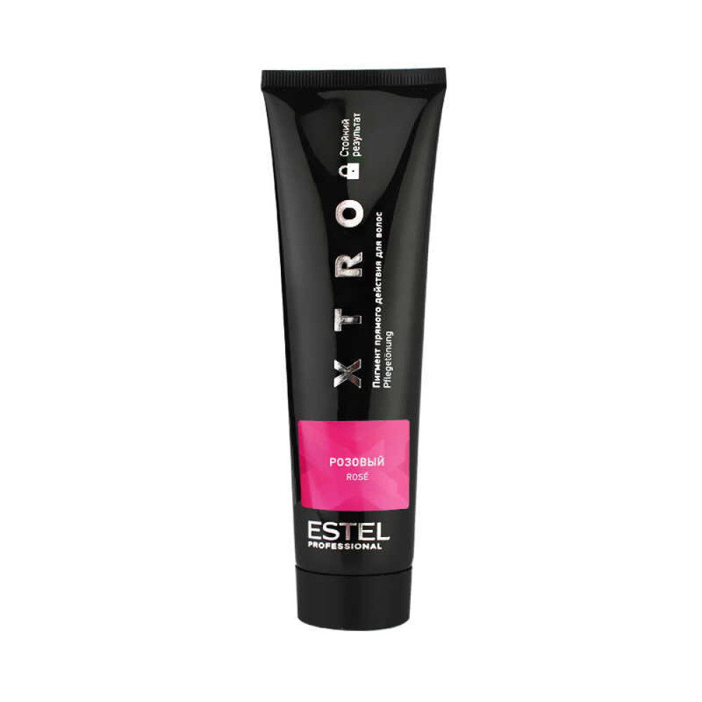 Пигмент прямого действия для волос Estel XTRO Black, цвет розовый, 100 мл