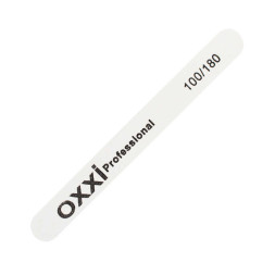 Пилка для ногтей OXXI Professional 100/180. прямая
