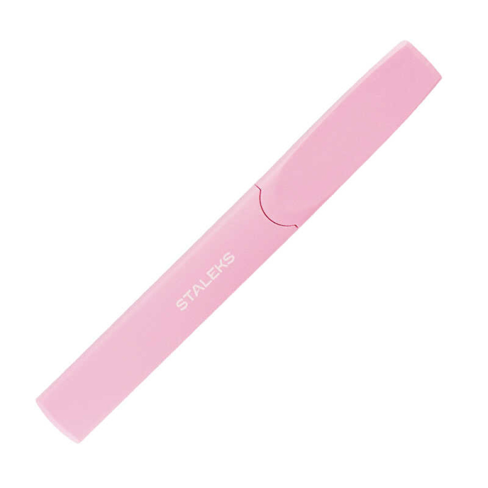 Пилка для ногтей стеклянная Staleks Beauty&Care 13, 128 мм, цвет розовый