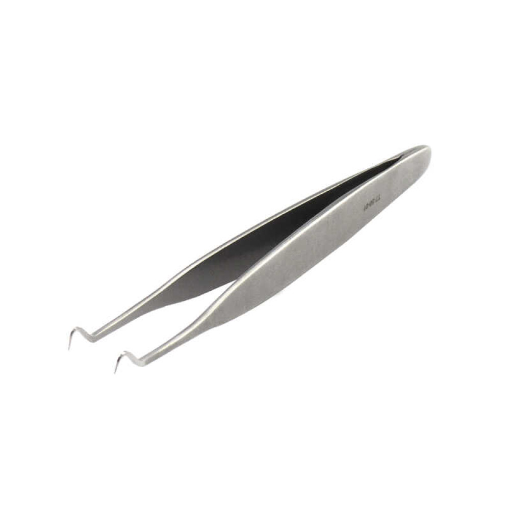 Пінцет косметологічний Staleks PRO Expert TE-50/1, 11,2 см