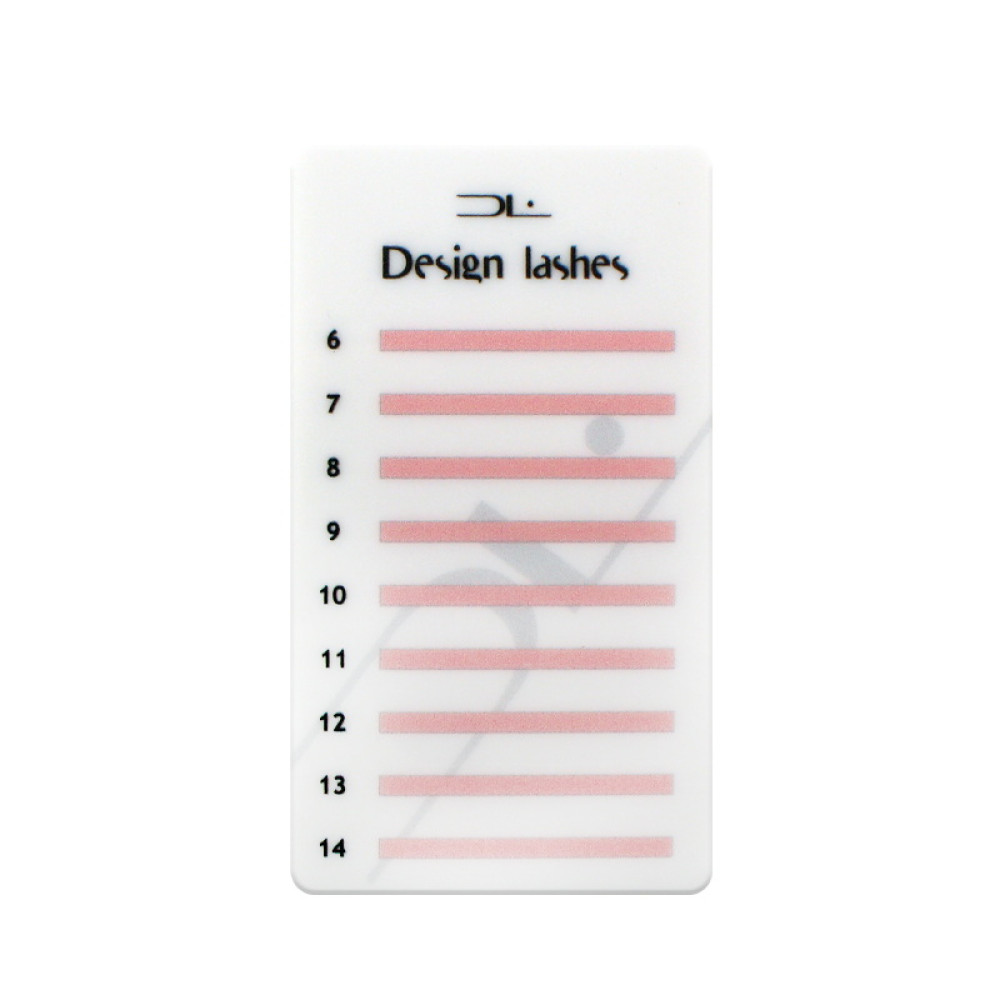Планшет для наращивания ресниц Design Lashes. 9 линий