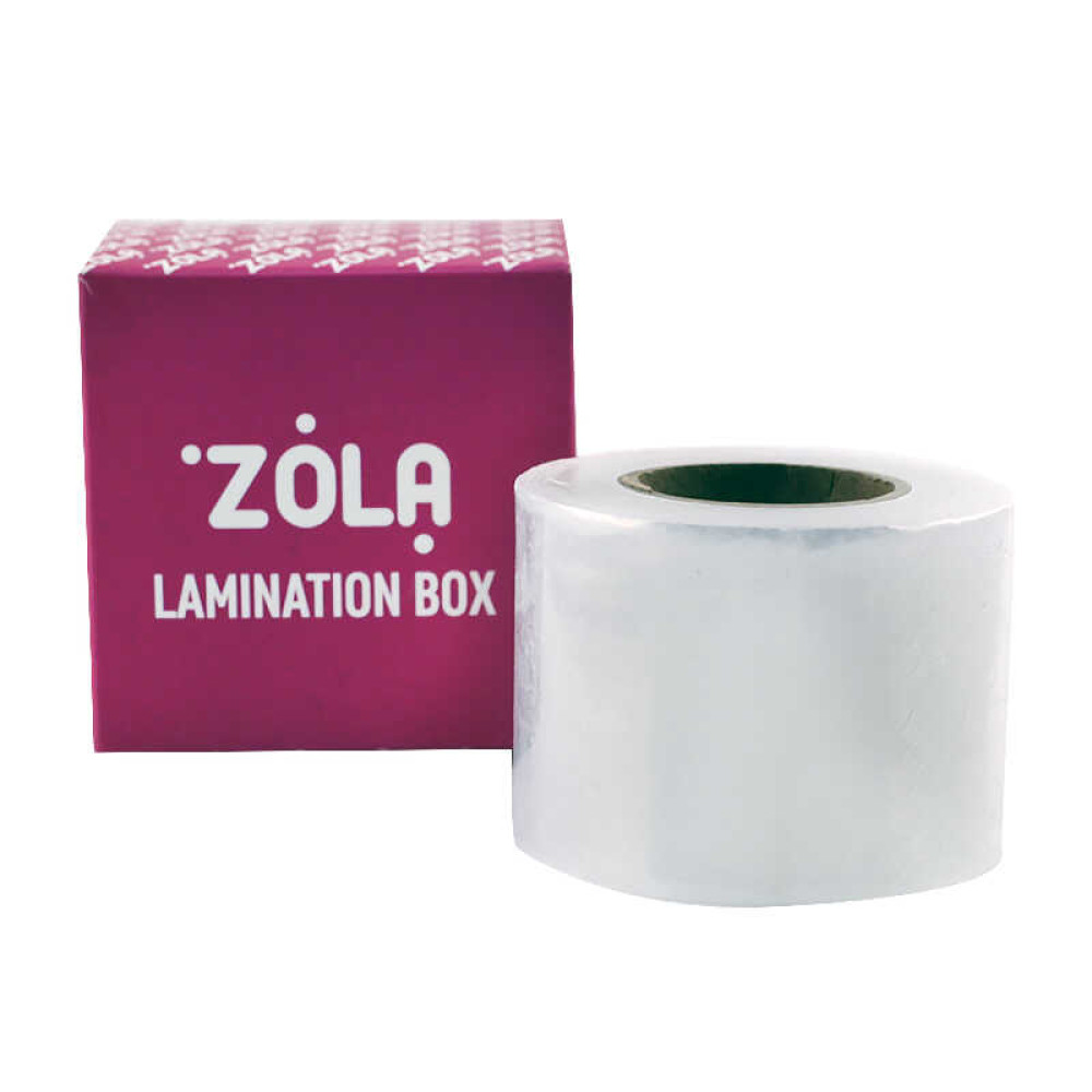 Пленка защитная для ламинирования бровей ZOLA Lamination Box. 40 мм x 200 м