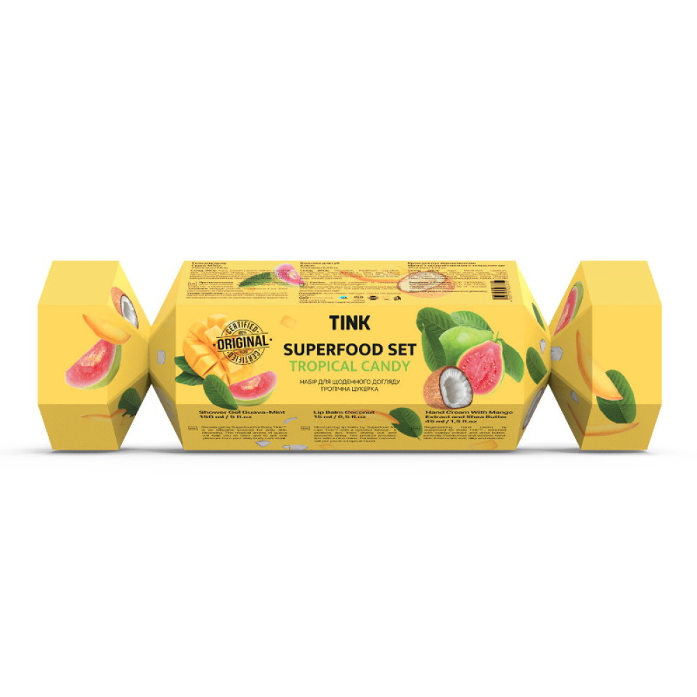Подарочный набор Tink Superfood Set Tropical Candy