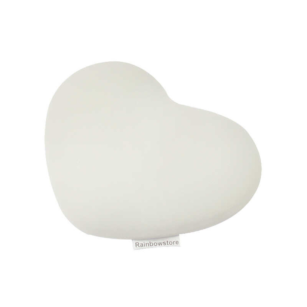 Підлокітник для рук Rainbow Store Mini настільний серце 16х13х1 см, колір білий