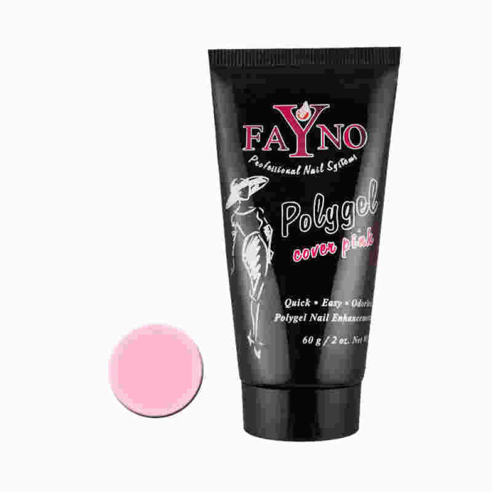 Полігель Fayno Professional Polygel Cover Pink, рожевий, 60 г