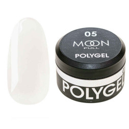 Полігель Moon Full Poly Gel 05. перлинно-молочний. 15 мл