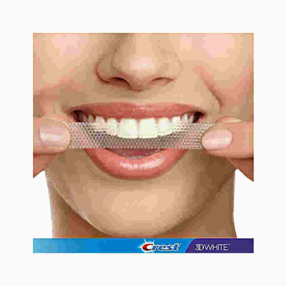 Смужки для відбілювання зубів Crest 3D White No Slip Whitestrips
