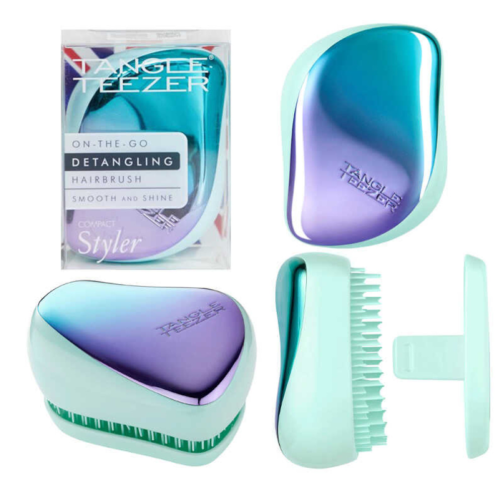 Гребінець Tangle Teezer Compact Petrol Blue Ombre