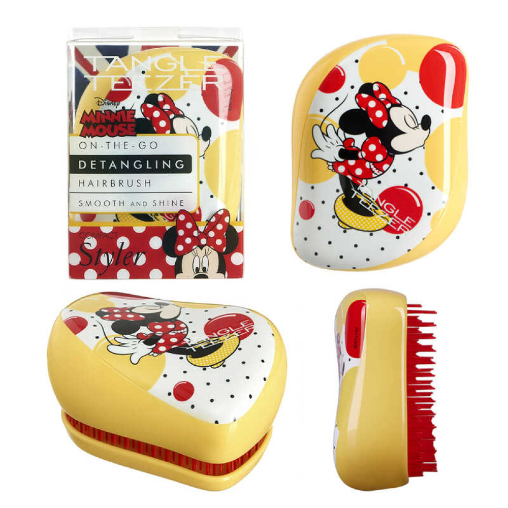 Расческа Tangle Teezer Compact Styler Disney Minnie Mouse Sunshine Yellow