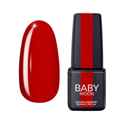 Гель-лак Baby Moon Red Chic 006 класичний червоний. 6 мл