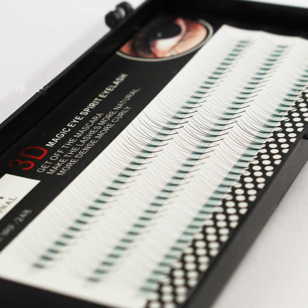 Ресницы Starlet Professional 3D C 0,07 (10 мм), черные
