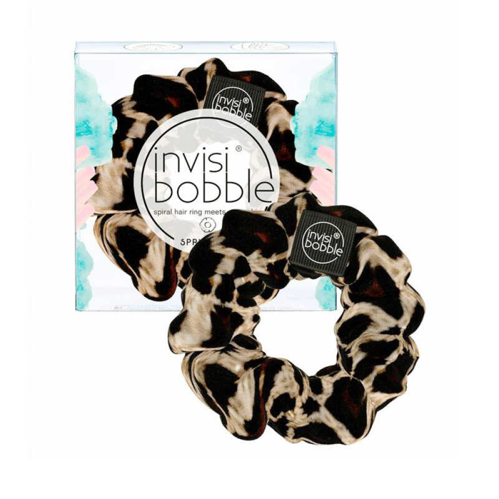 Резинка-браслет для волосся Invisibobble SPRUNCHIE Purrfection, колір леопардовий