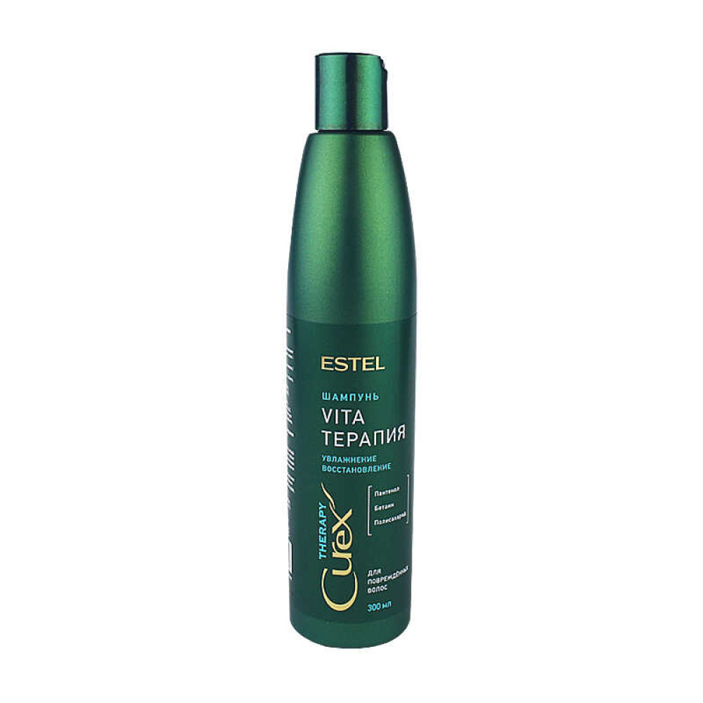 Шампунь для поврежденных волос Estel Curex Therapy Vita терапия, увлажнение, восстановление, 300 мл