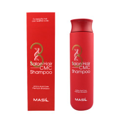 Шампунь для волос Masil 3 Salon Hair CMC Shampoo восстанавливающий с аминокислотами, 300 мл