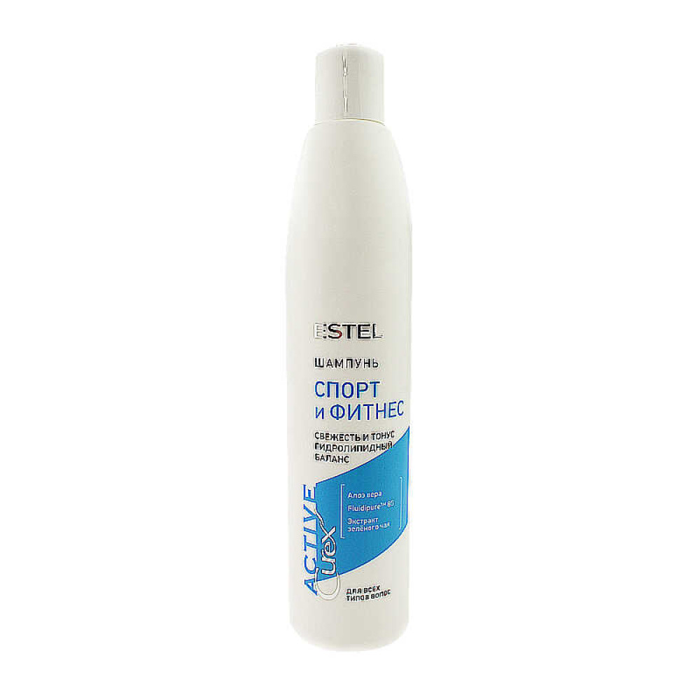 Шампунь для всех типов волос Estel Curex Active свежесть и тонус, гидролипидный баланс, 300 мл