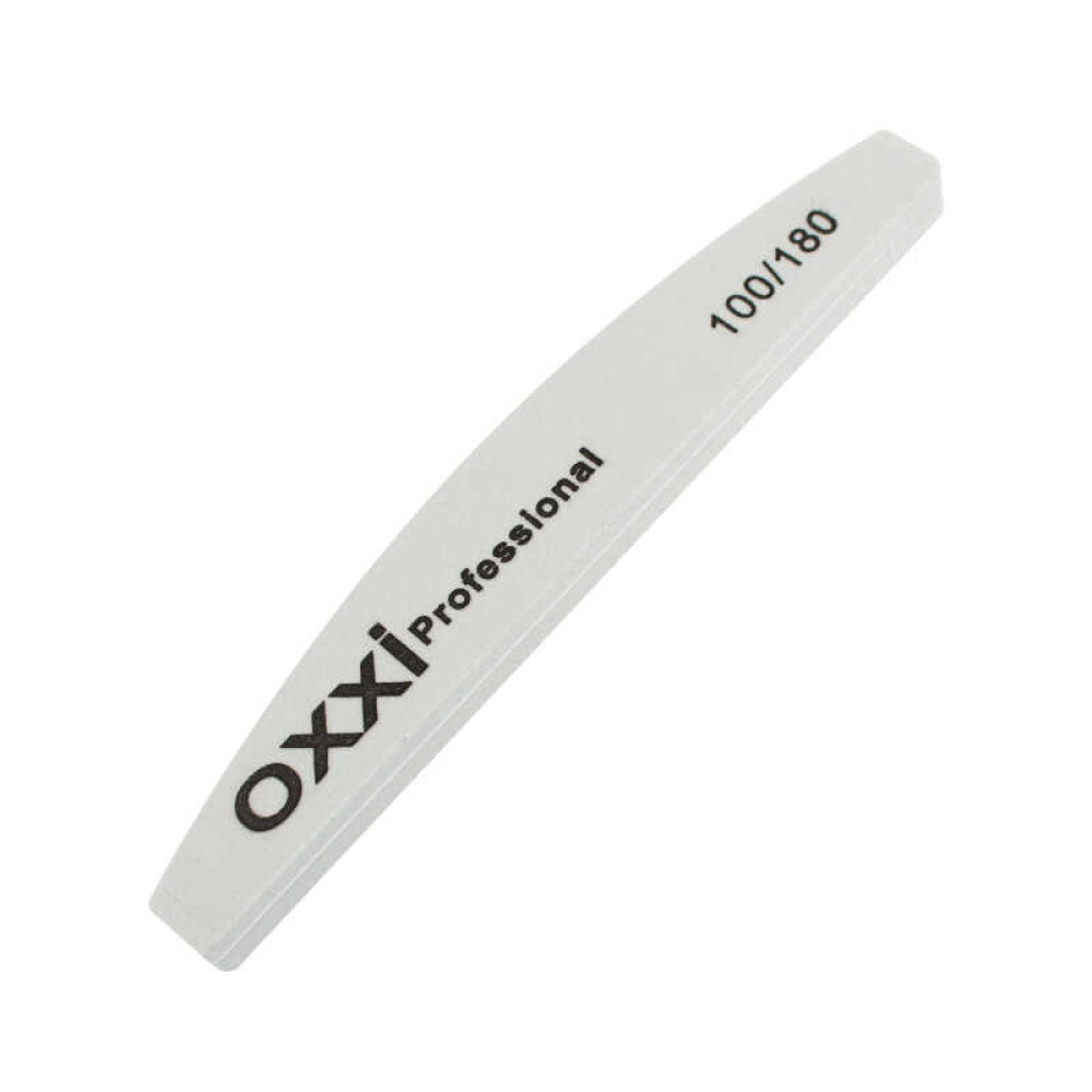 Шлифовщик для ногтей OXXI Professional 100/180, полукруг