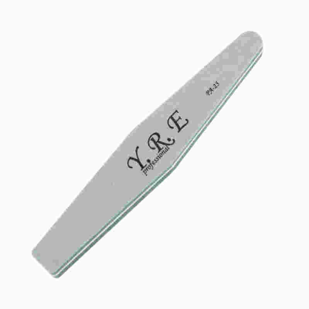 Шліфувальник для нігтів YRE PA 25, 100/100, ромб, колір сірий