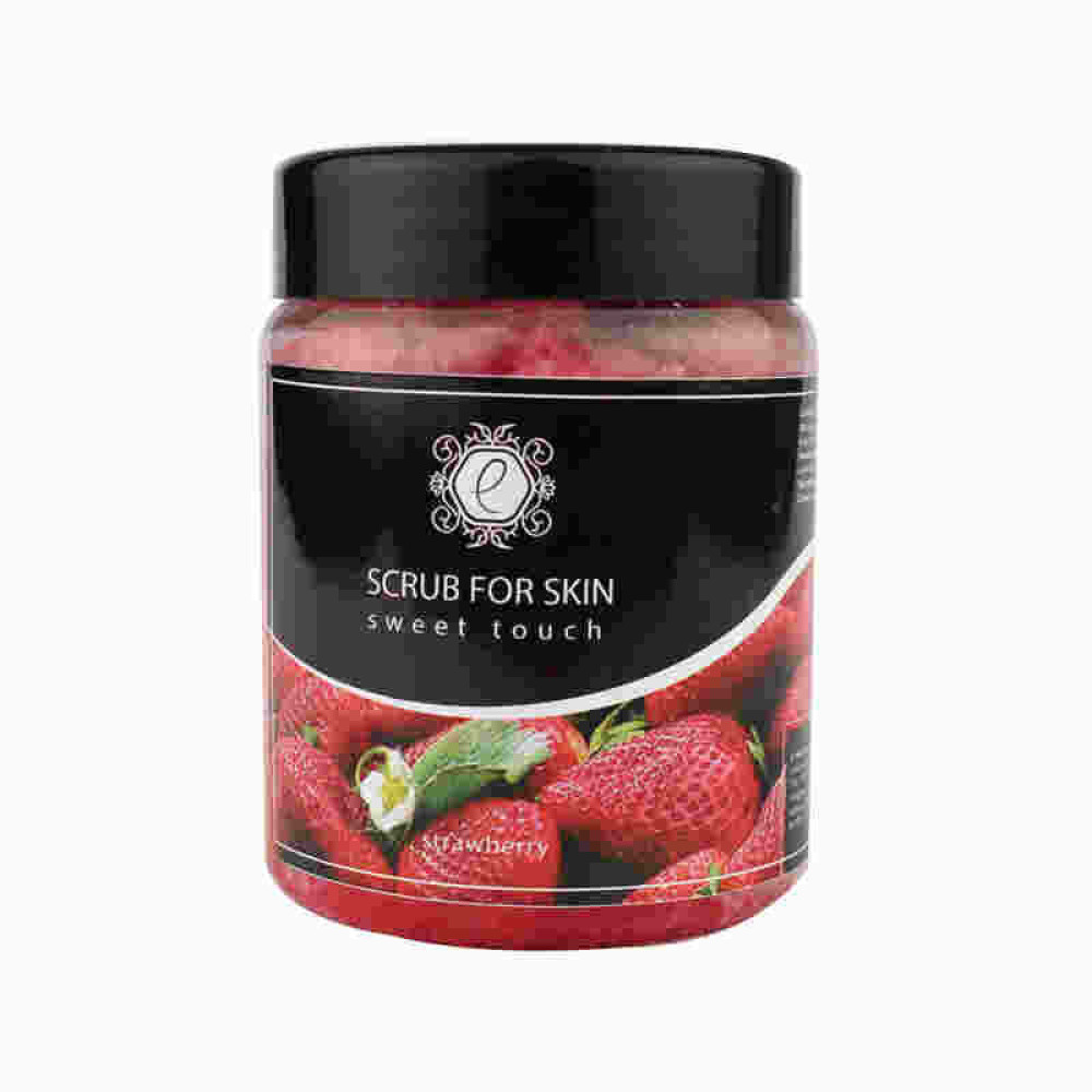 Скраб для тіла Enova Skrub For Skin Sweet Touch Strawberry полуниця. 250 мл