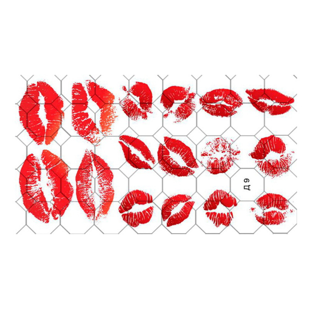 Слайдер-дизайн Д 009 Губы. страстный поцелуй