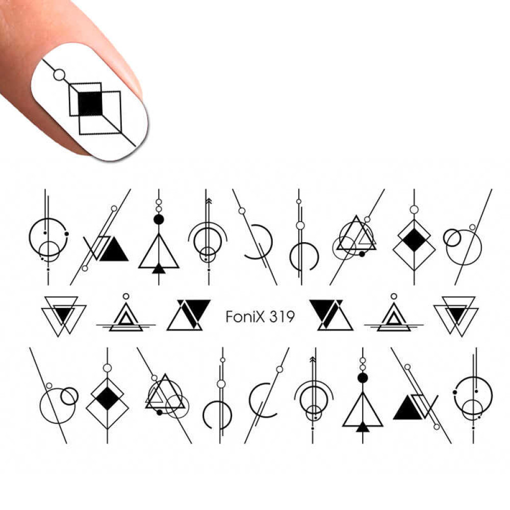 Слайдер-дизайн Fonix 319 Геометрия