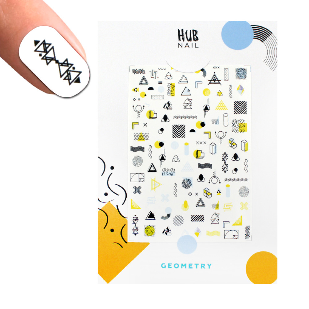 Слайдер-дизайн HUB Nail Geometry Геометрія