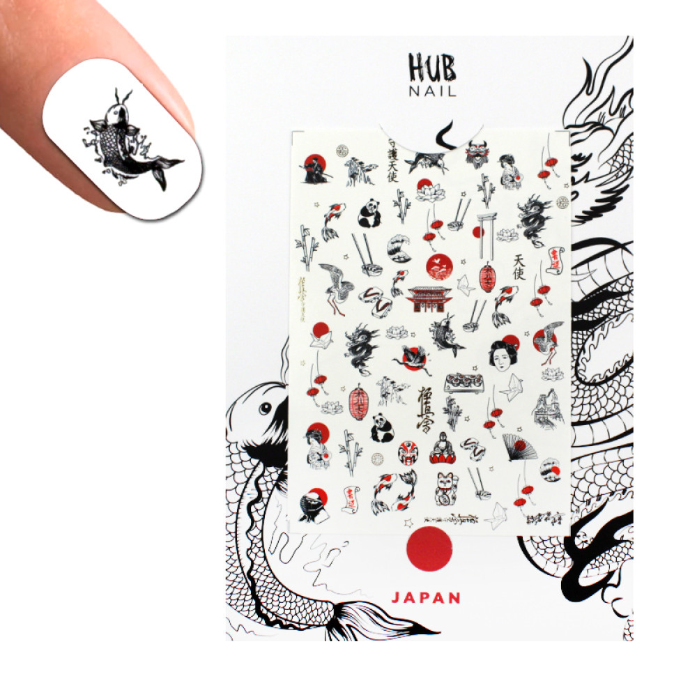 Слайдер-дизайн HUB Nail Japan Японія