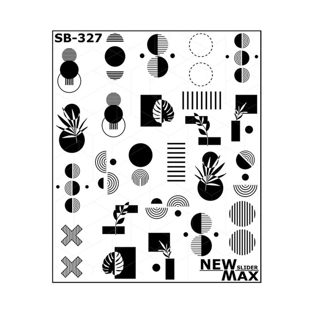 Слайдер-дизайн New Max SB-327 Геометрія