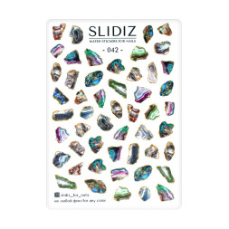 Слайдер-дизайн Slidiz 042 Кольорове каміння