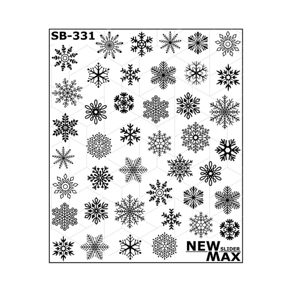 Слайдер-дизайн New Max SB-331 Сніжинки