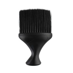 Мітелка для волосся плоска, чорна, ворс 6,5 см