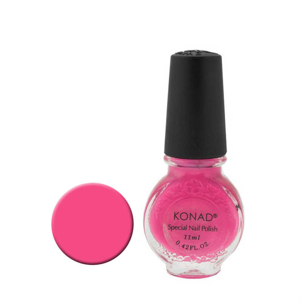 Спеціальний лак для стемпінга KONAD 11 мл - Pink Pearl / Рожевий