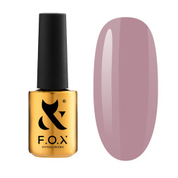 Гель-лак F.O.X Spectrum Gel Vinyl 081 Miss приглушенный лилово-розовый. 7 мл