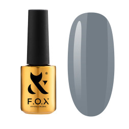 Гель-лак F.O.X Spectrum Gel Vinyl 101 Amelie серый. 7 мл