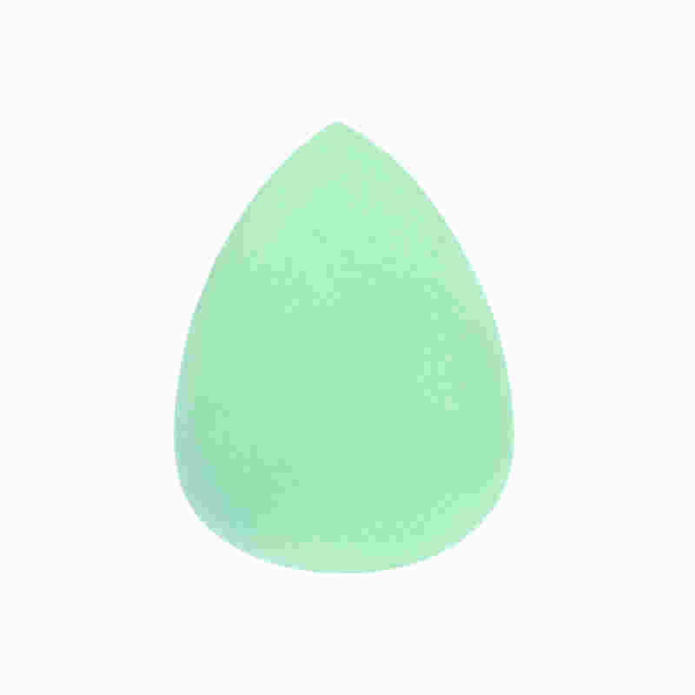 Спонж для макияжа Kylie Powder Puff, 5,5х4 см, цвет зеленый