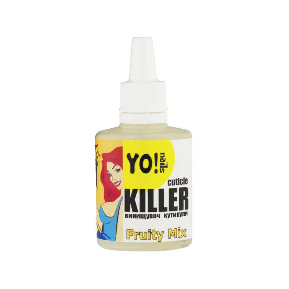 Средство для удаления кутикулы Yo Nails Cuticle Killer Fruity Mix. 30 мл