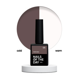 Термо база Nails Of The Day Termo Base 05 моккачино и молочный 10 мл