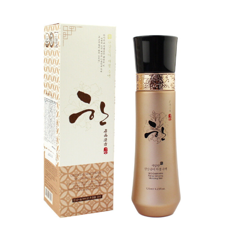 Тонер для обличчя 3W Clinic DAM HAN Panax Ginseng Vitalizing Skin з екстрактом женьшеню 125 мл