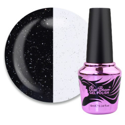 Топ для гель-лаку без липкого шару Elise Braun Glitter Top 01 з шимерами. 10 мл
