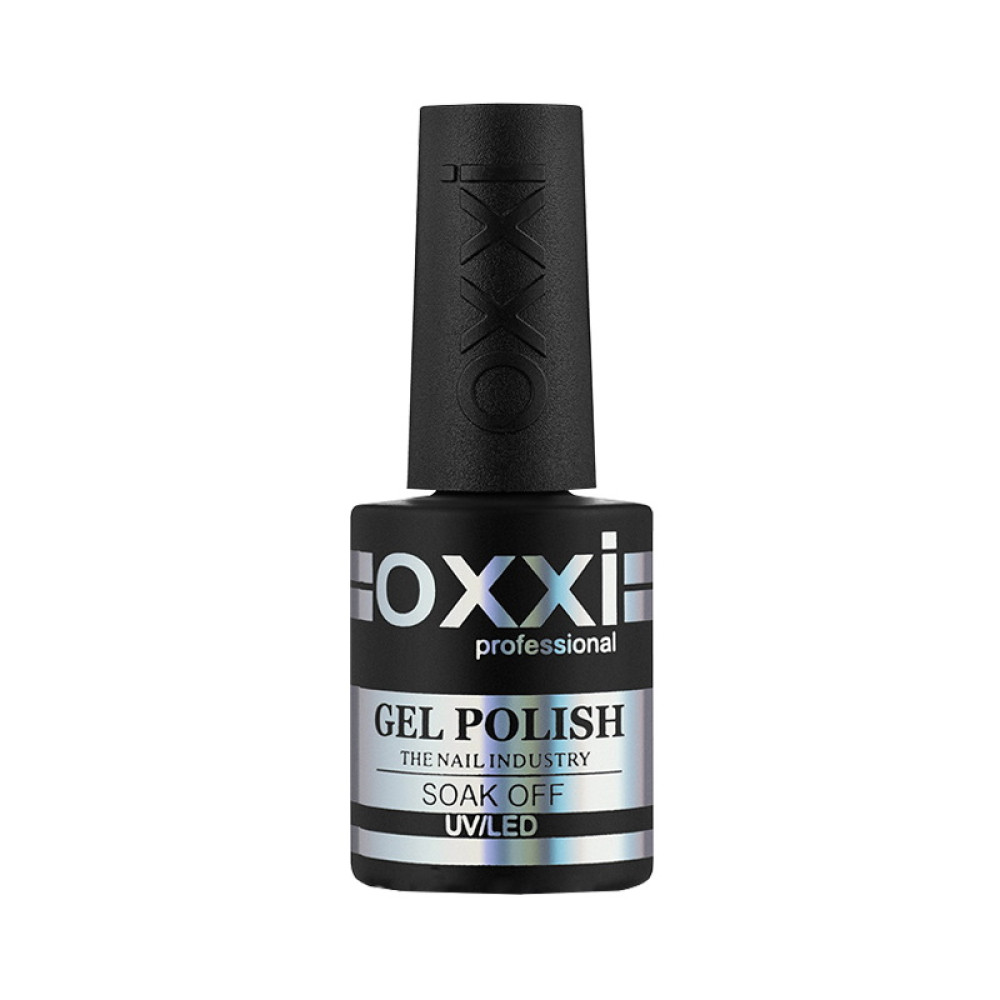 Топ для гель-лака без липкого слоя Oxxi Professional No Wipe Top Coat Crystal No UV. 10 мл