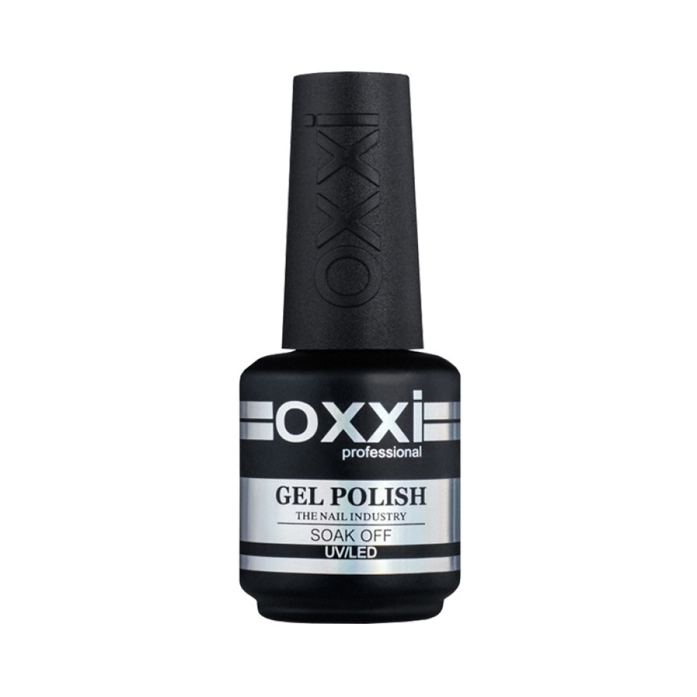 Топ для гель-лака без липкого слоя Oxxi Professional No Wipe Top Coat Crystal UV. 15 мл