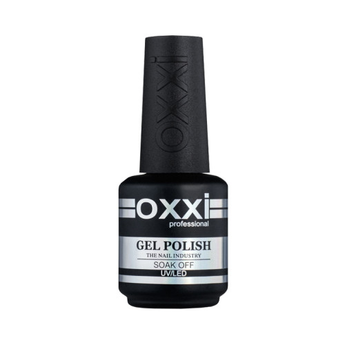 Топ для гель-лака без липкого слоя Oxxi Professional No Wipe Top Coat Crystal UV, 15 мл, фото 1, 250.00 грн.
