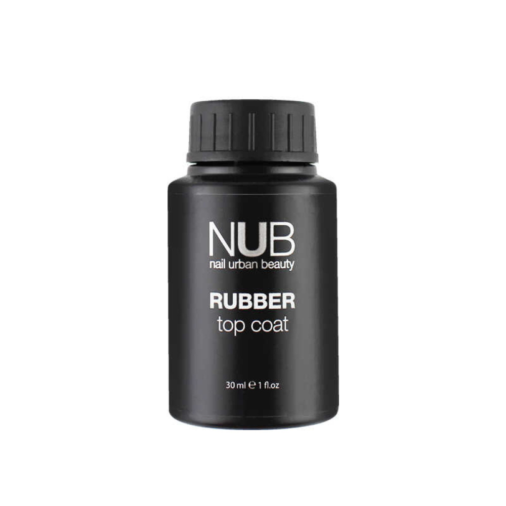 Топ каучуковий для гель-лаку NUB Rubber Top. 30 мл